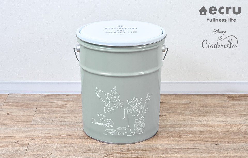 ディズニー エクル フルネスライフ シンデレラ ペール缶スツール
