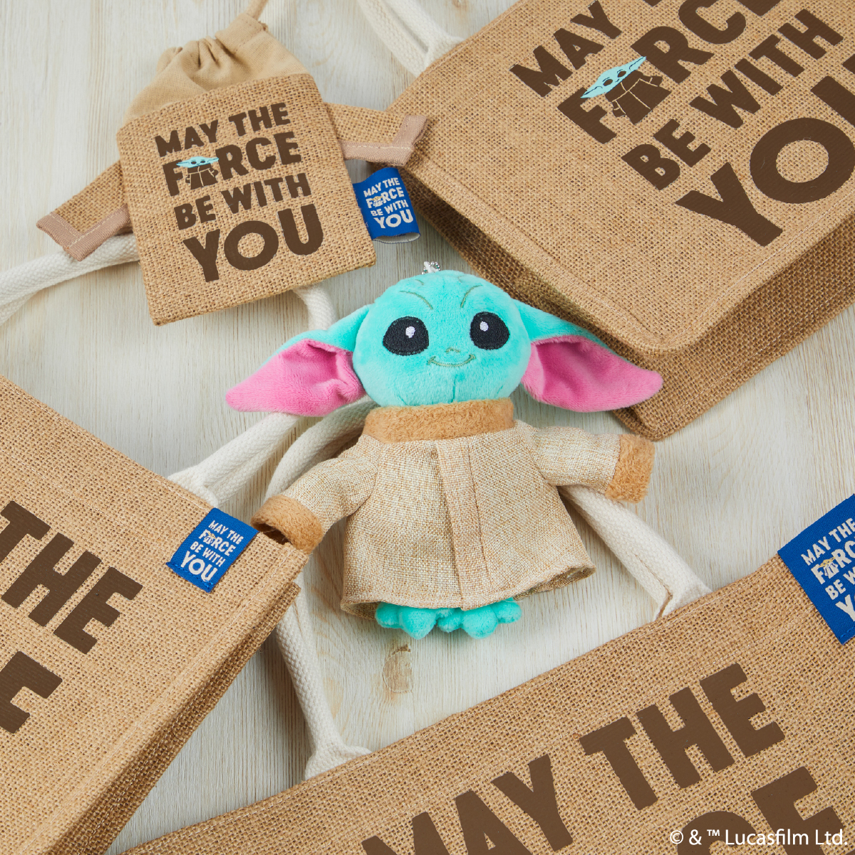 STAR WARS グローグー ジュートバッグ マスコット付(MINI)