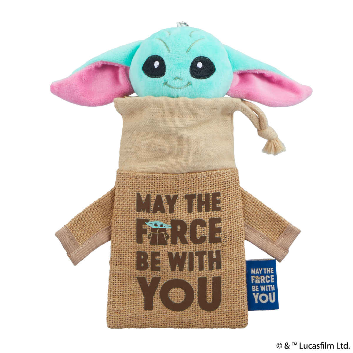 STAR WARS グローグー ジュートバッグ マスコット付(巾着)