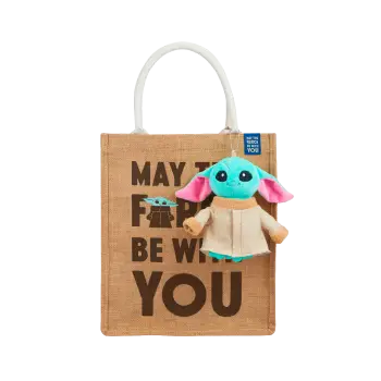 STAR WARS グローグー ジュートバッグA4（マスコット付）