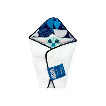 STAR WARS グローグー おくるみハンカチネイビー