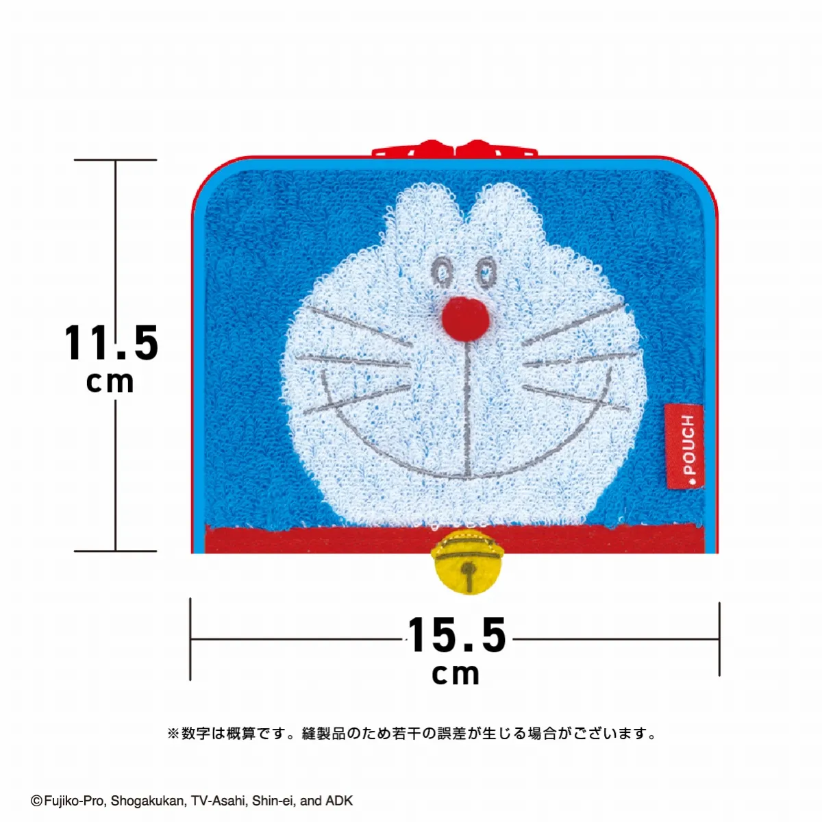 どっとポーチ ドラえもん ショート フェイス