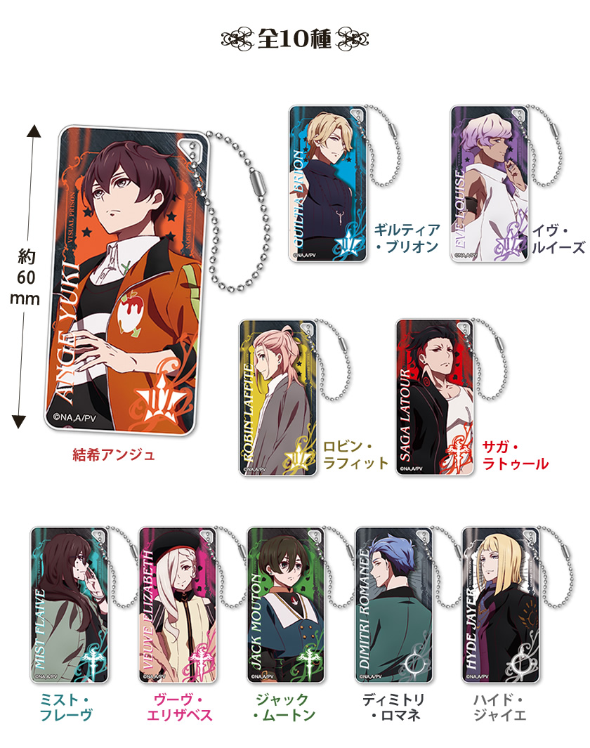 VISUAL PRISON ドミテリアキーチェーン 説明2