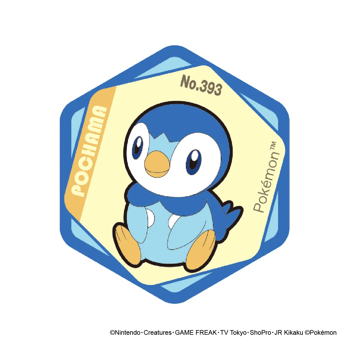 ポケットモンスター ハニカムアクリルマグネット vol.7 ポッチャマ