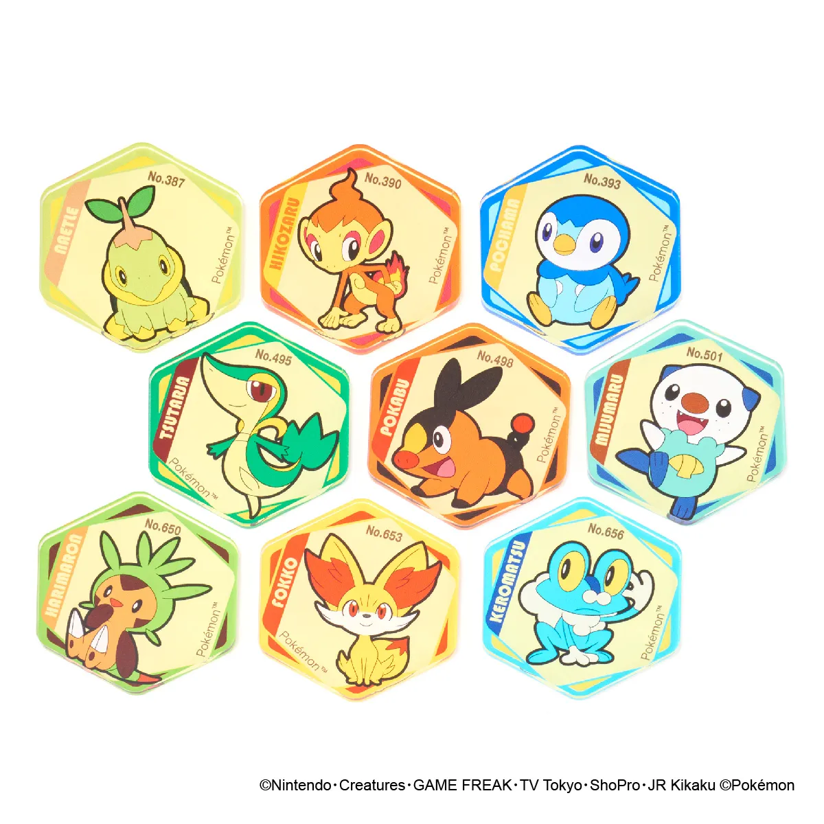 ポケットモンスター ハニカムアクリルマグネット vol.7
