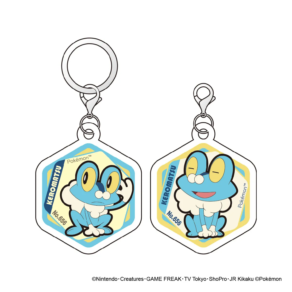 ポケットモンスター アクリルマーカーチャーム セット vol.3 ケロマツ