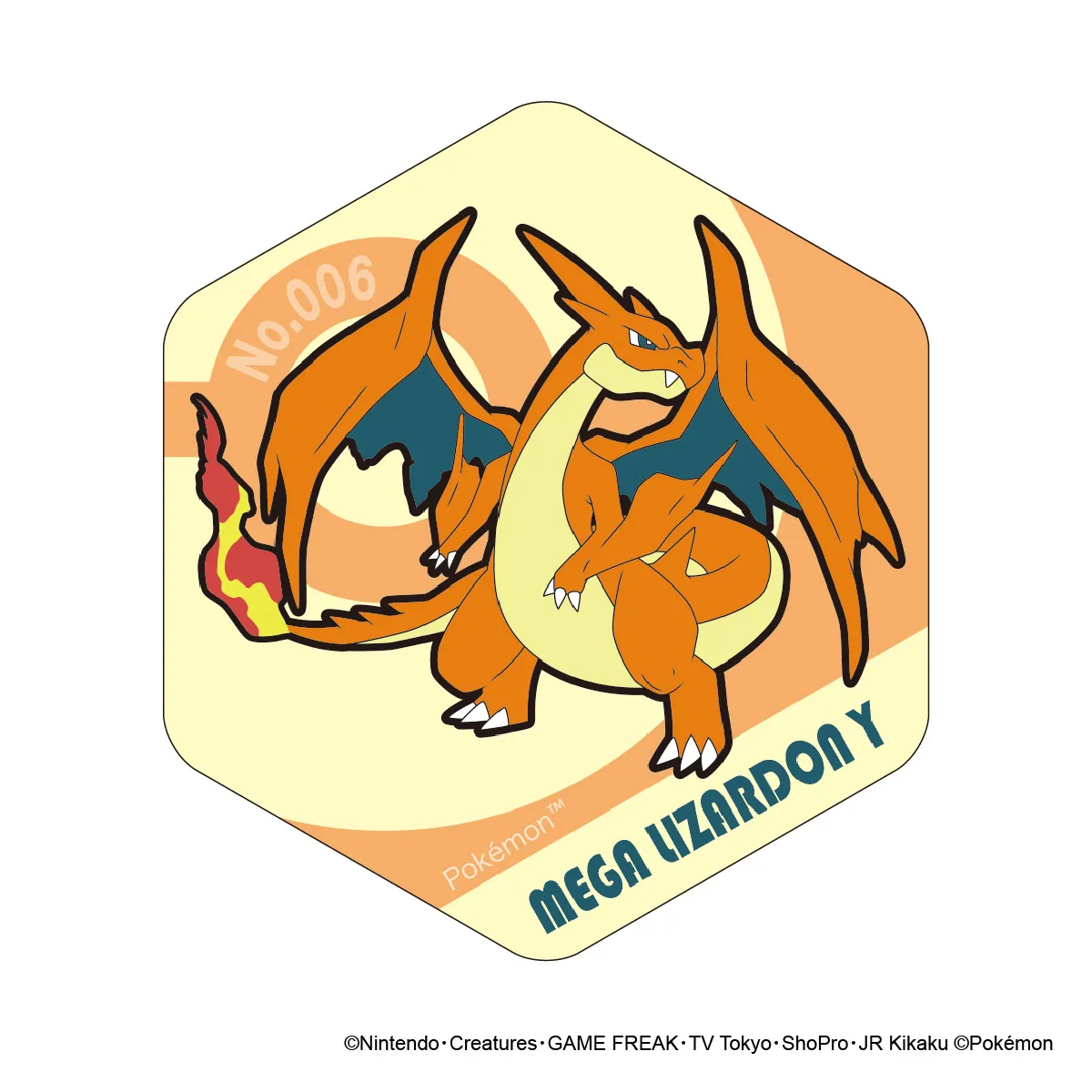 ポケットモンスター ハニカムアクリルマグネット BIG vol.5 メガリザードンY