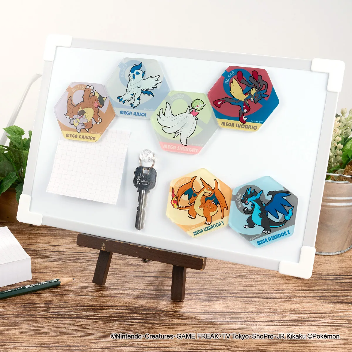 ポケットモンスター ハニカムアクリルマグネット BIG vol.5