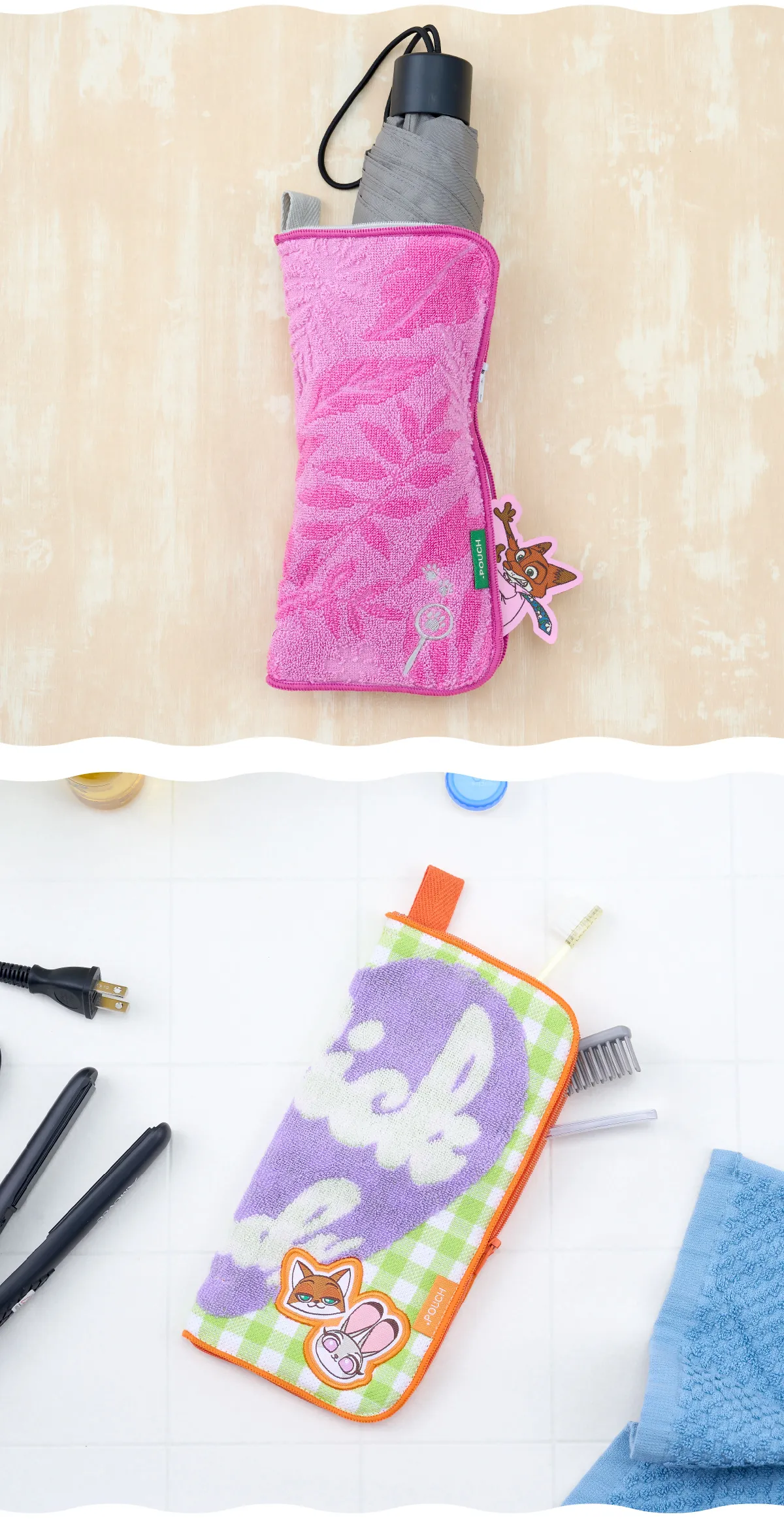 どっとポーチ ディズニー『ズートピア』『ズートピア２』