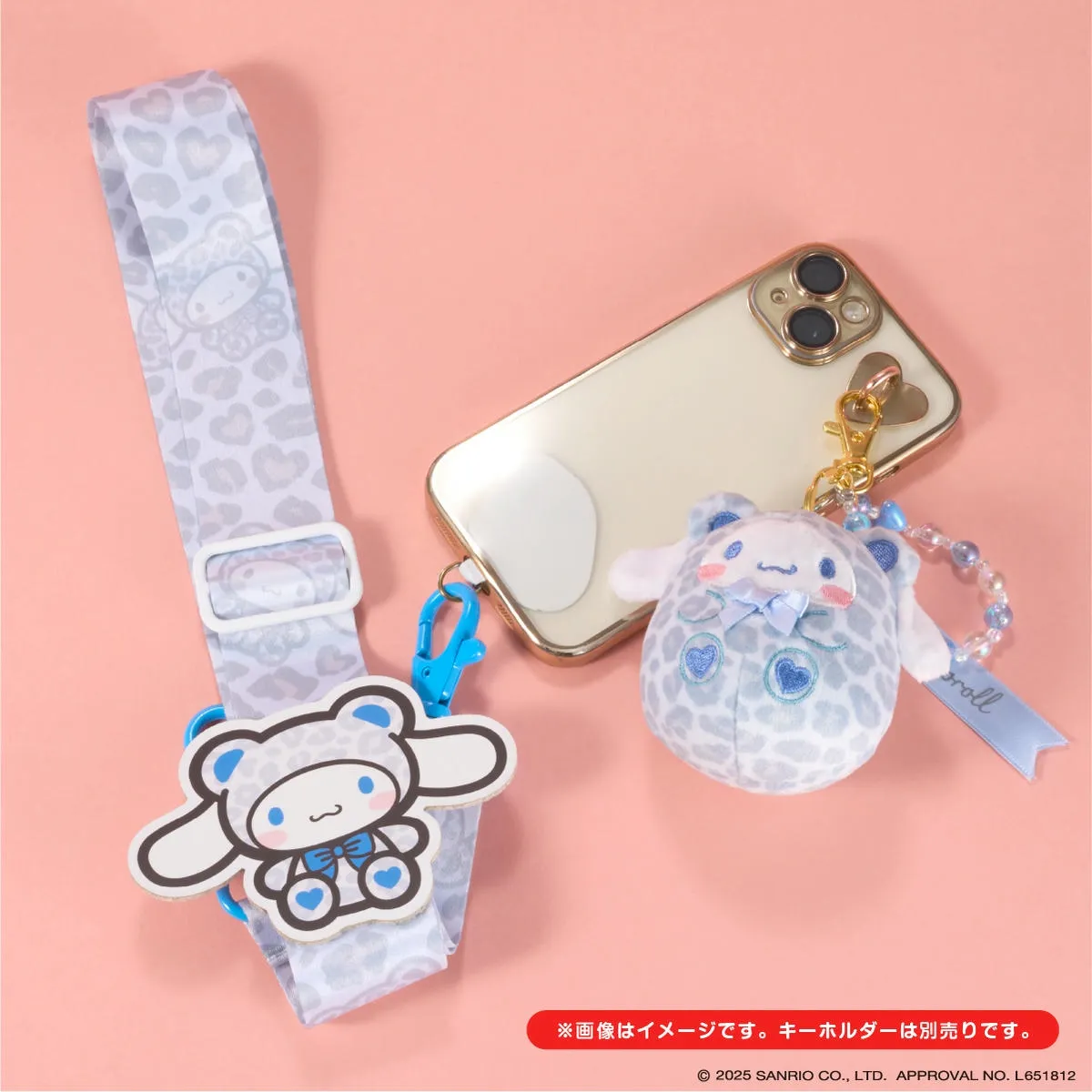 サンリオキャラクターズ ショルダーストラップ シナモロール