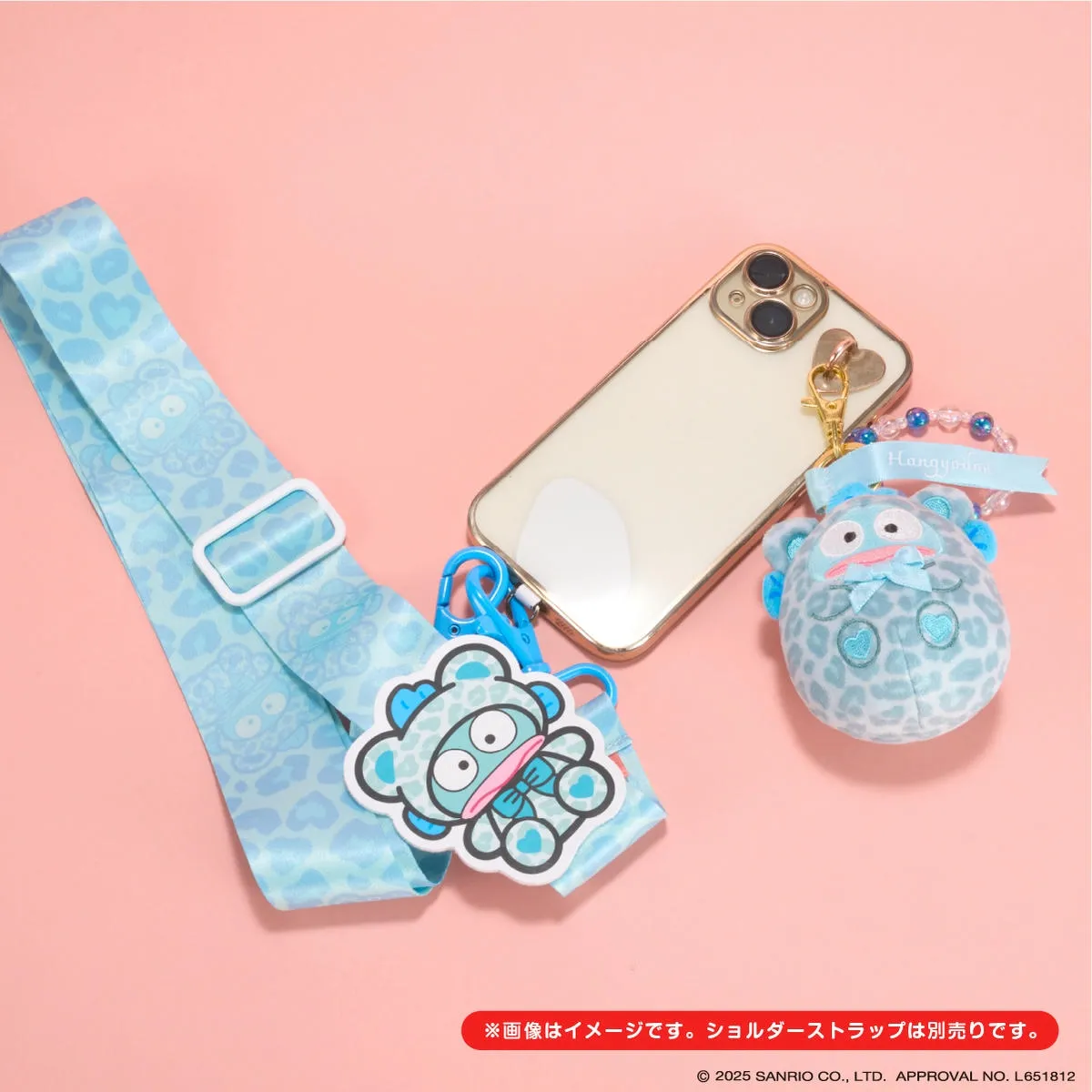サンリオキャラクターズ ぬいコロン キーホルダー ハンギョドン