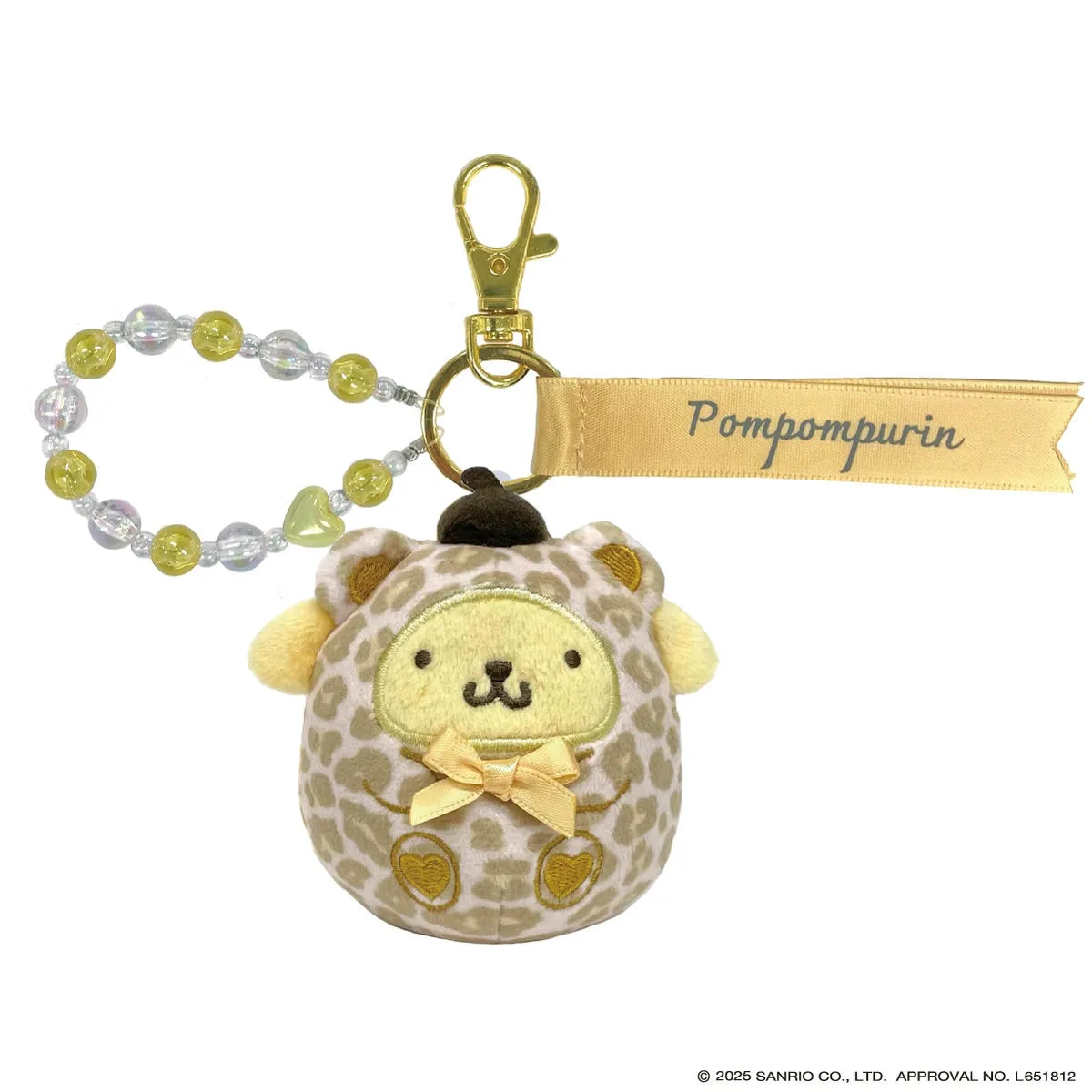 サンリオキャラクターズ ぬいコロン キーホルダー ポムポムプリン