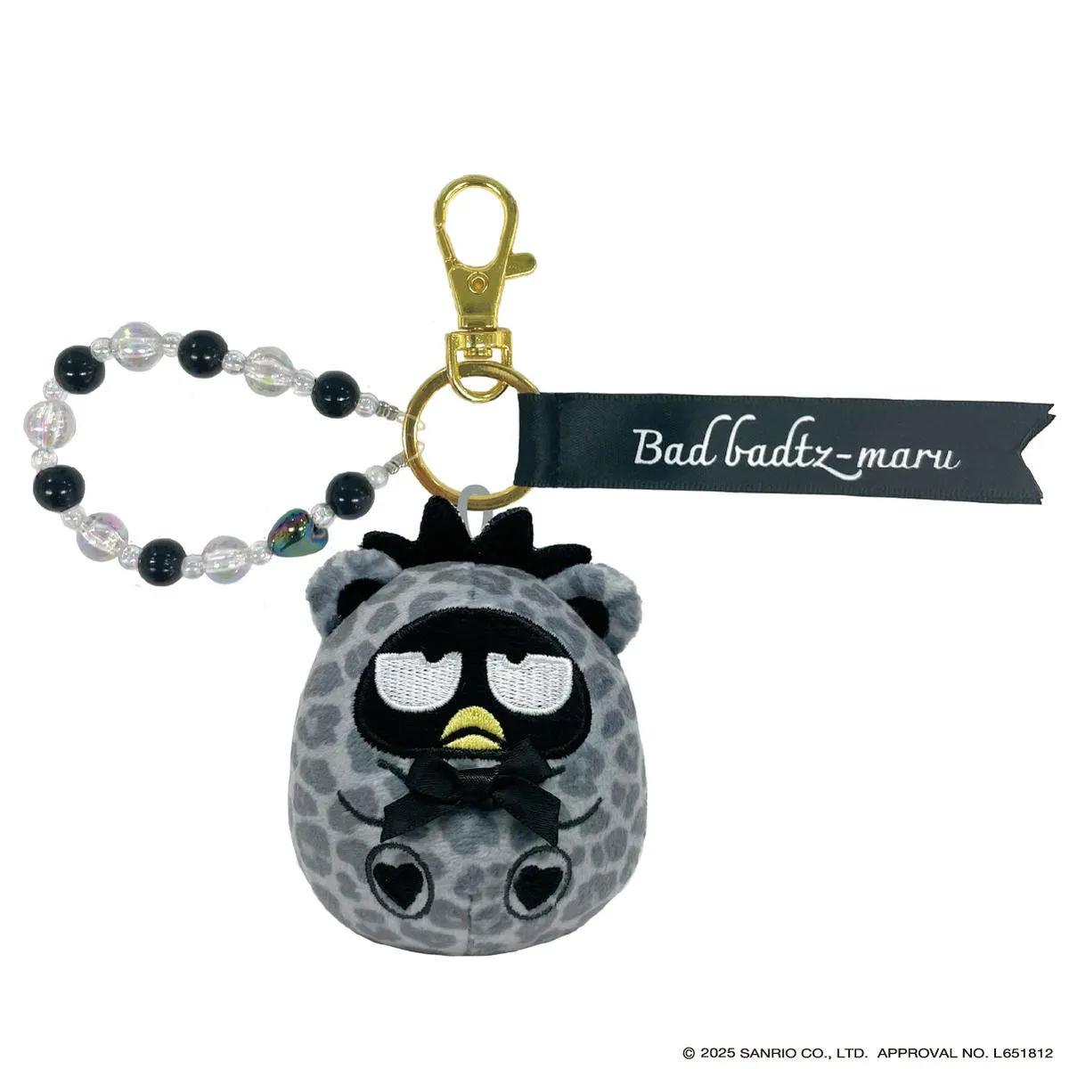 サンリオキャラクターズ ぬいコロン キーホルダー バッドばつ丸