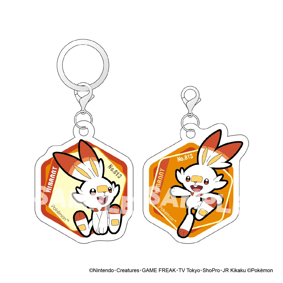 ポケットモンスター アクリルマーカーチャーム セット vol.4 ヒバニー