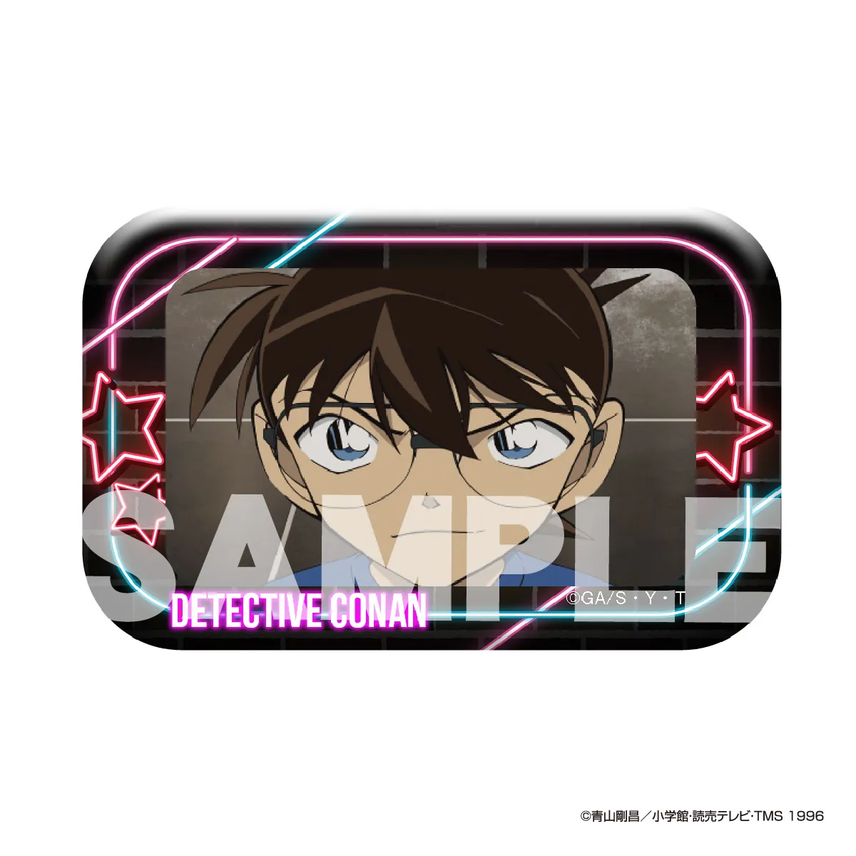 名探偵コナン メモリアルカット缶バッジ 江戸川コナン