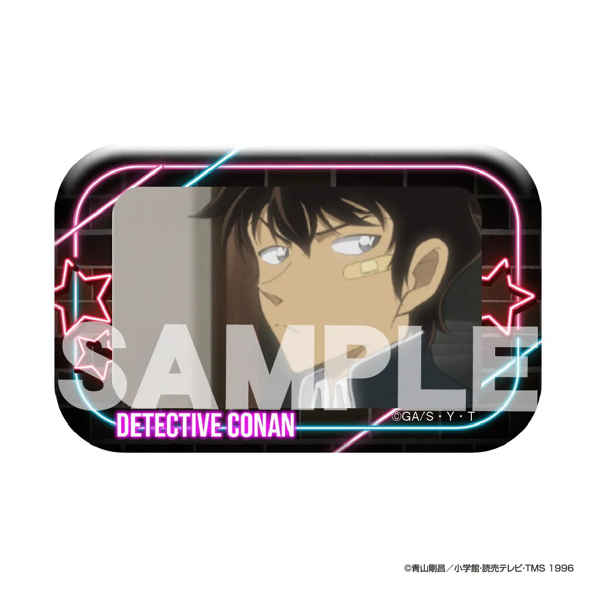 名探偵コナン メモリアルカット缶バッジ 松田陣平