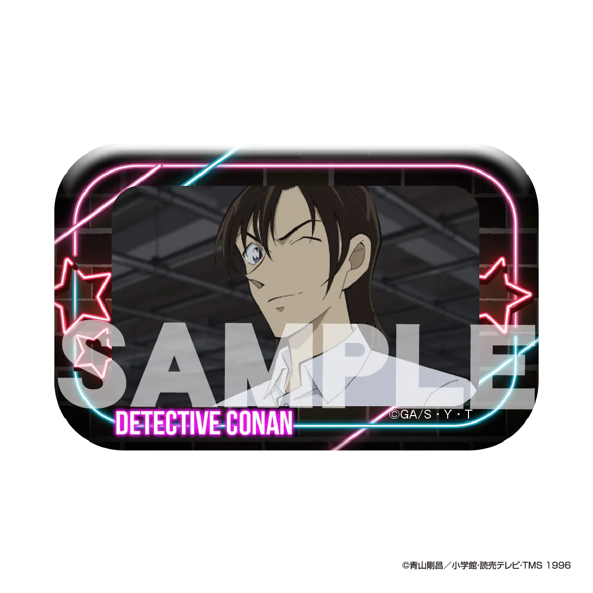 名探偵コナン メモリアルカット缶バッジ 萩原研二