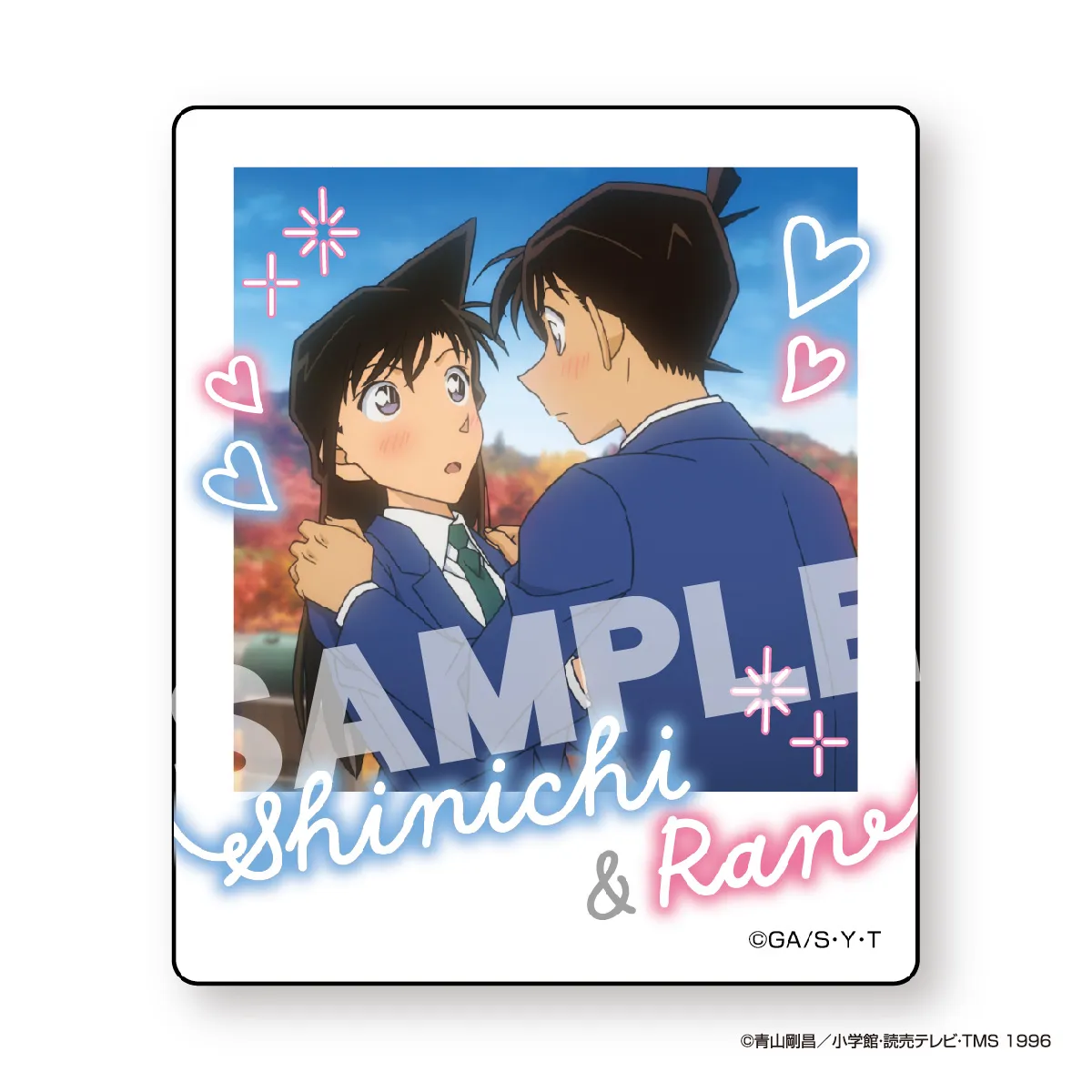 名探偵コナン インスタントフォトマグネット vol.10 新一＆蘭