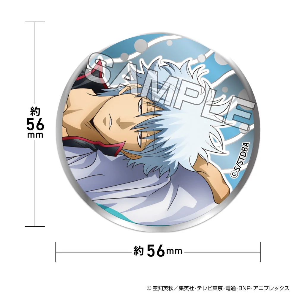 TVアニメ『銀魂』 うたたねシリーズ ECサイト限定 メタル缶バッジ