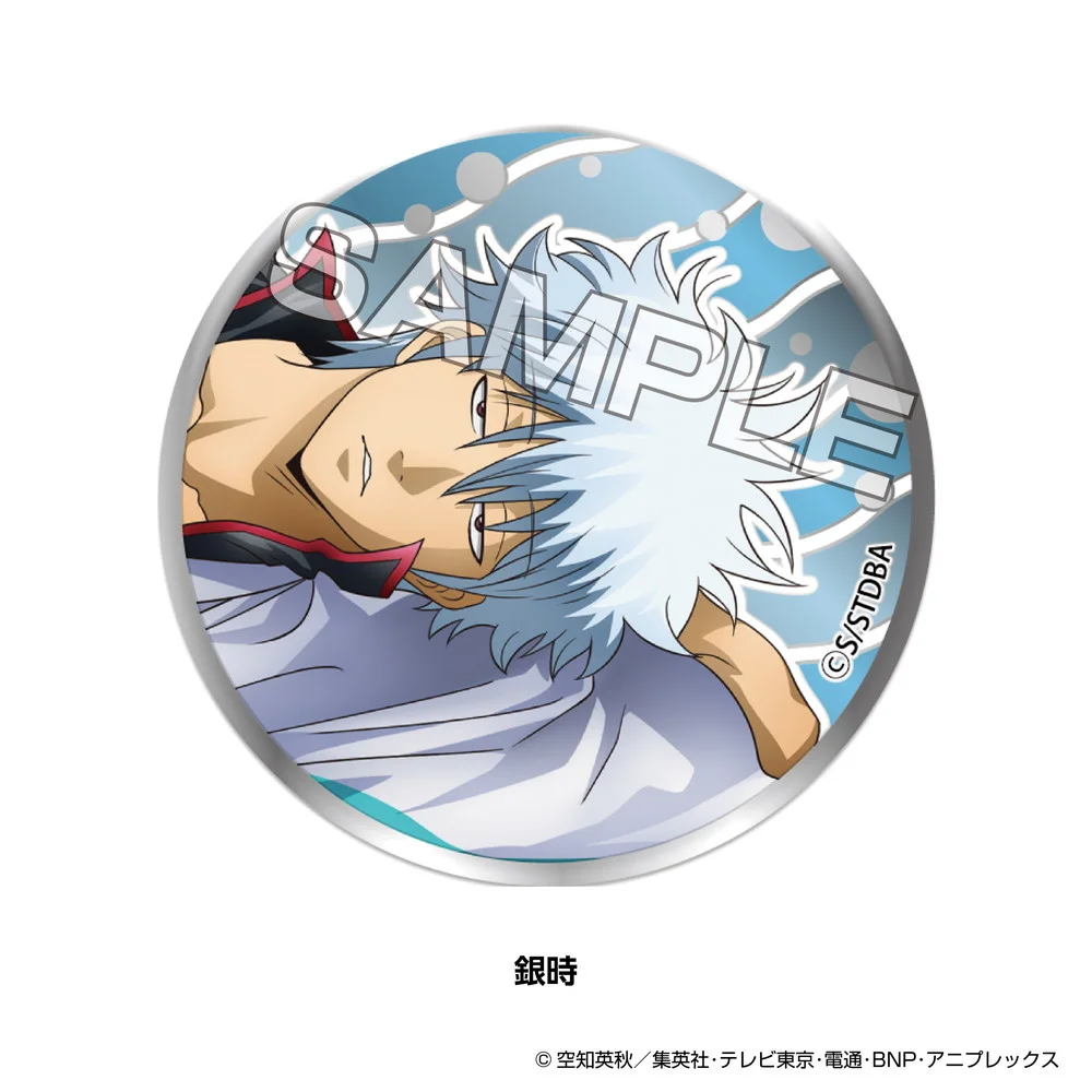 TVアニメ『銀魂』 うたたねシリーズ ECサイト限定 メタル缶バッジ 銀時