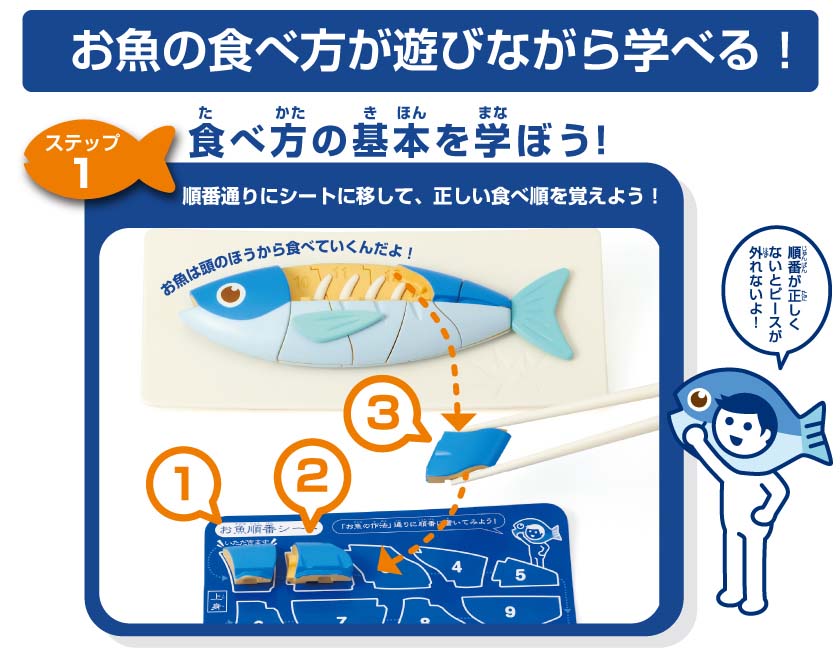 箸づかいと和食の作法を遊びながら楽しく学ぼう!