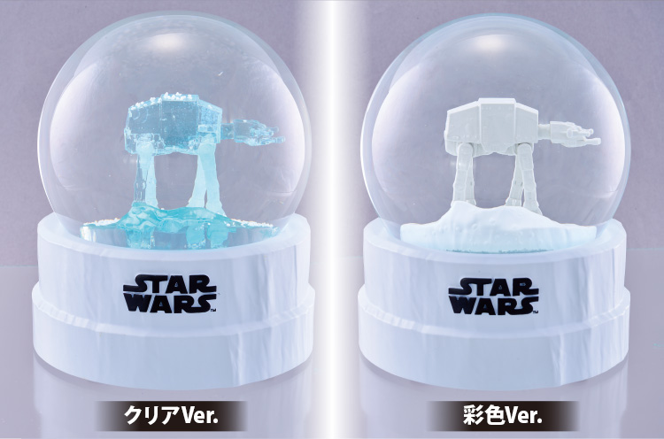 ギミック付スノードーム 「AT-AT」 スターウォーズ スノードーム STAR WARS Snow Glove クリアVer.／彩色Ver.