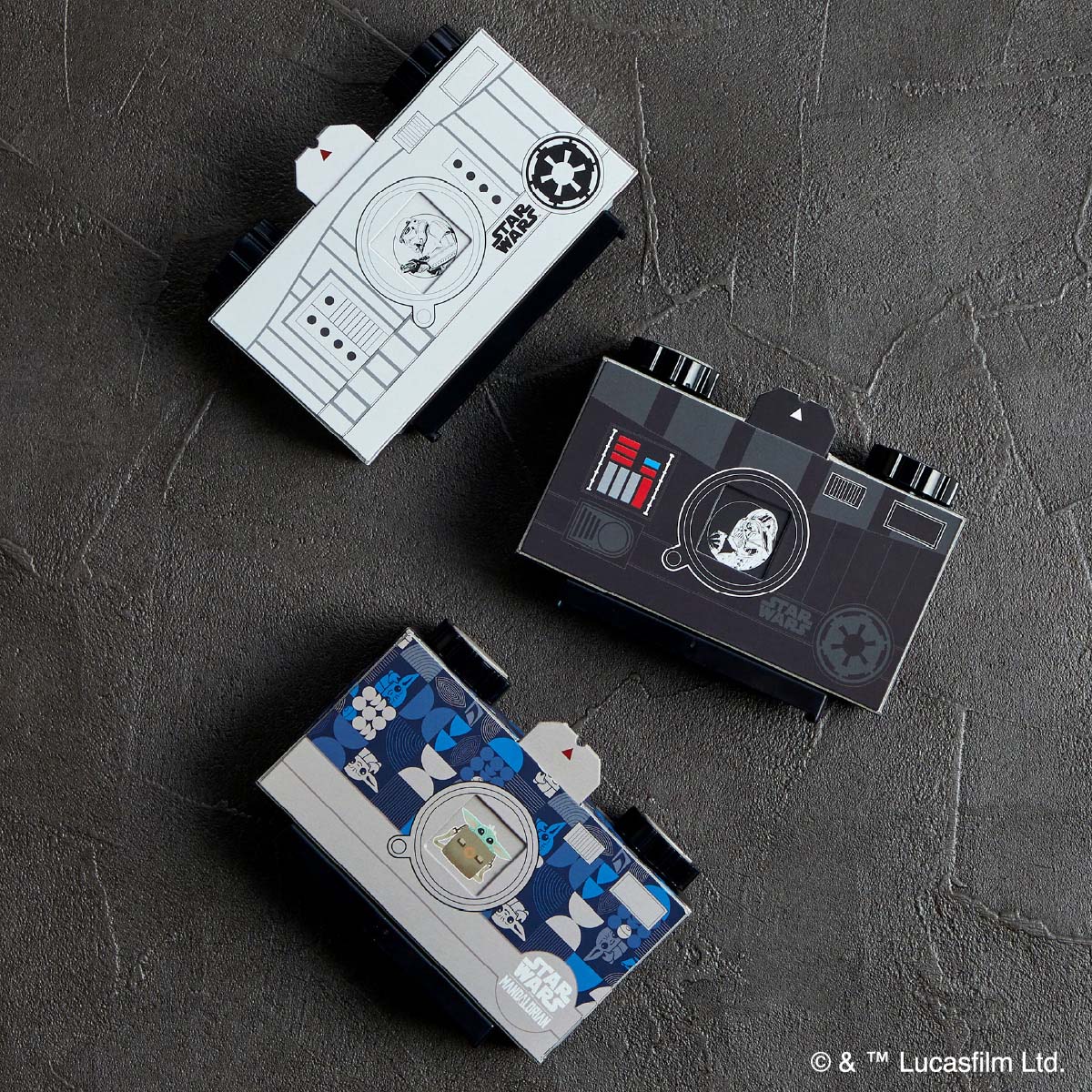 STAR WARS ピンホールトイカメラ 紙製 組み立てキット【グローグー】