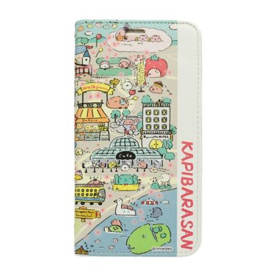 カピバラさん フリップカバー iPhone X