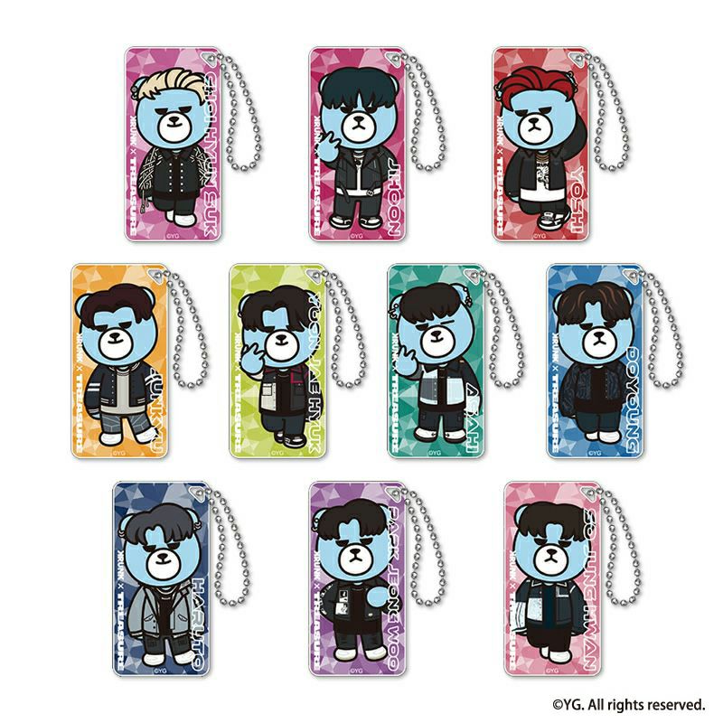 アイアップ公式通販】KRUNK×TREASURE ドミテリアキーチェーン｜ドミテリア