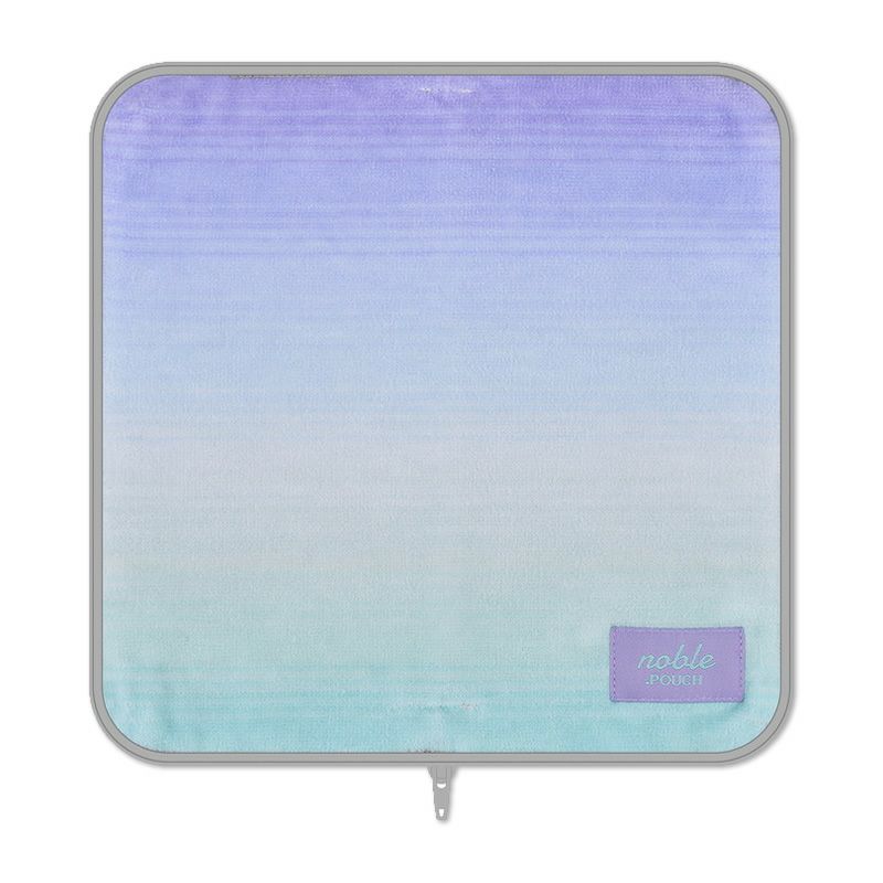 どっとポーチ noble ミックス　グラデーショングリーン