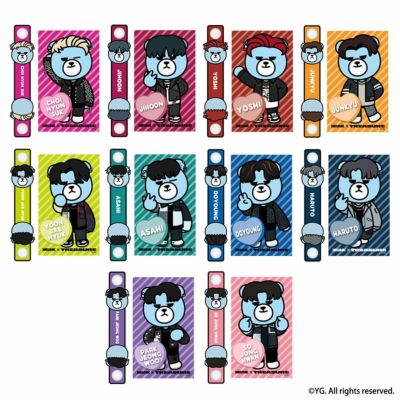 KRUNK×TREASURE ケーブルタイ＆ステッカーBOX【全10種ｘ1個入】