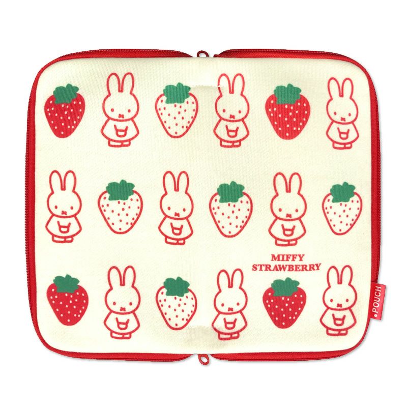 【アイアップ公式通販】どっとポーチ MIFFY STRAWBERRY BC｜どっとポーチ その他