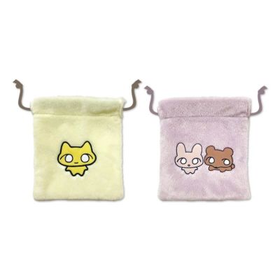 ねこちゃん ふわふわ巾着
