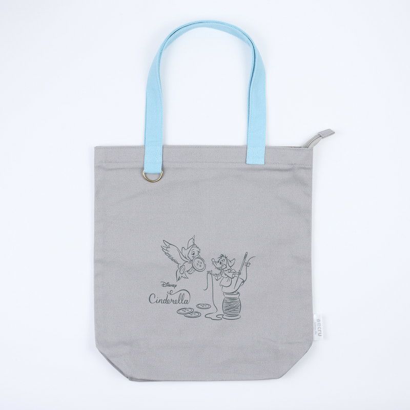 ディズニー シンデレラ トート トートバッグ エクル フルネスライフ グレー