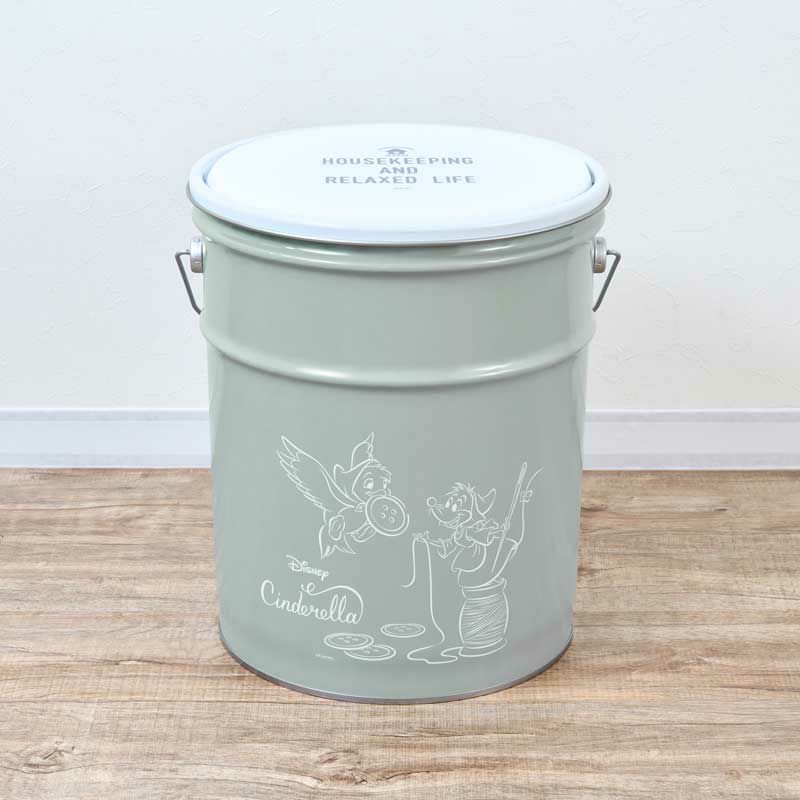 ディズニー エクル フルネスライフ ペール缶スツール シンデレラ