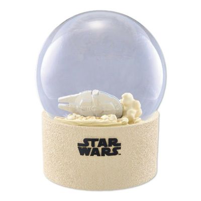 STAR WARS／ギミック付スノードーム ミレニアムファルコン（彩色Ver.）