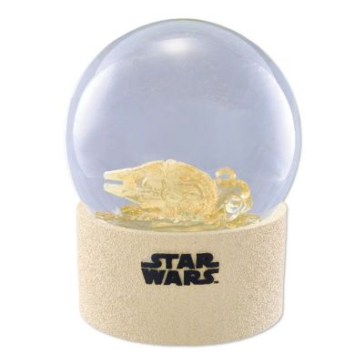 STAR WARS／ギミック付スノードーム ミレニアムファルコン（クリアVer.）