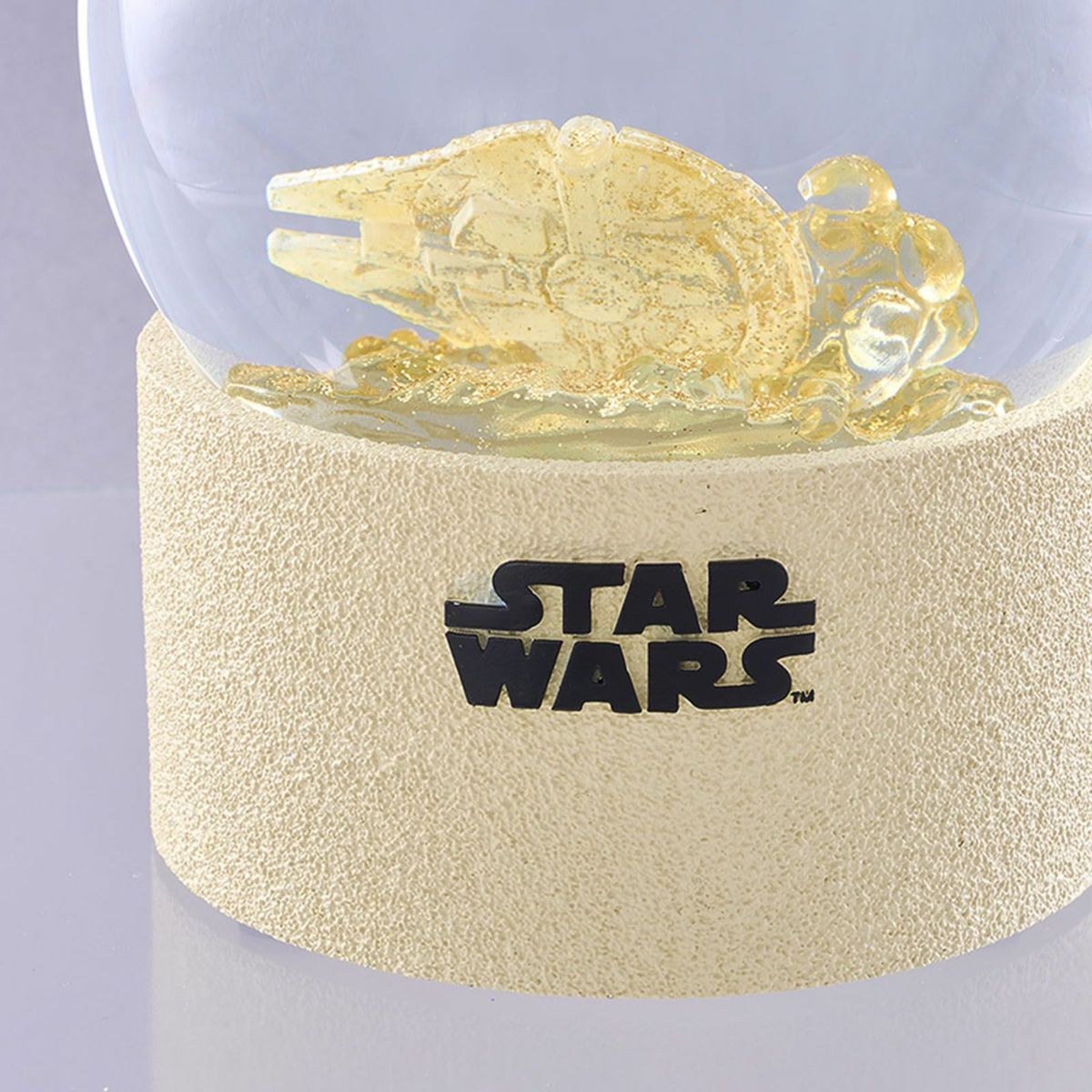 STAR WARS（スター・ウォーズ）／ギミック付スノードーム ミレニアムファルコン（クリアVer.）