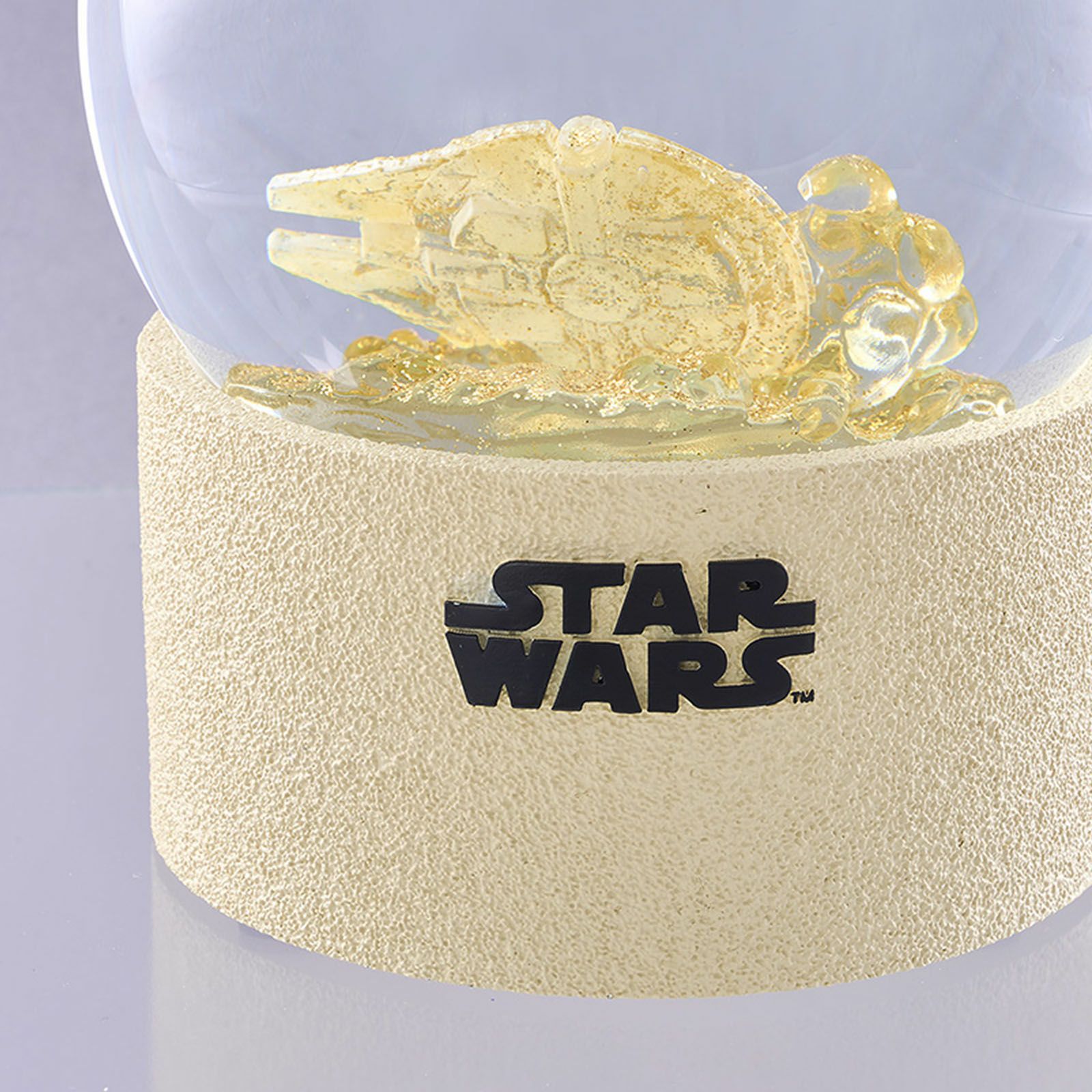 STAR WARS（スター・ウォーズ）／ギミック付スノードーム ミレニアムファルコン（クリアVer.）