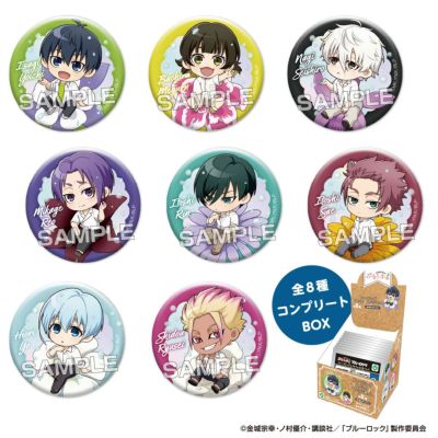 TVアニメ『ブルーロック』 ぷちふれ トレーディングメタリック缶バッジセット