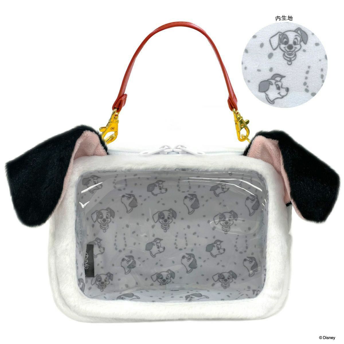 ディズニーキャラクターズ ぬいぐるみポーチ　ラッキー