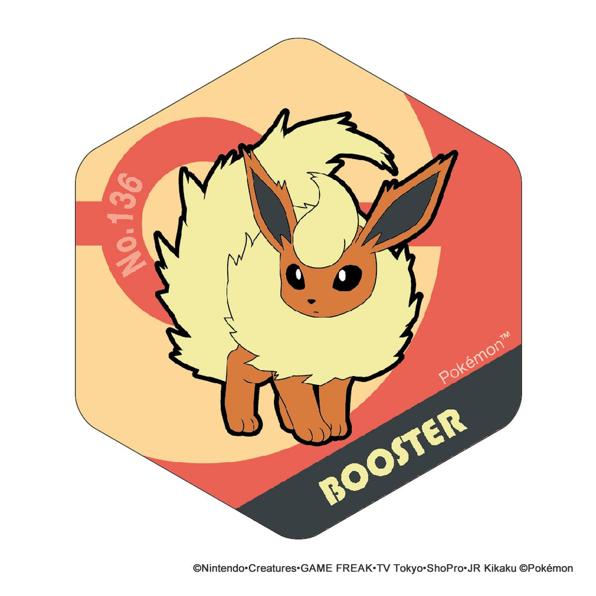 ポケットモンスター ハニカムアクリルマグネット BIG vol.3 ブースター