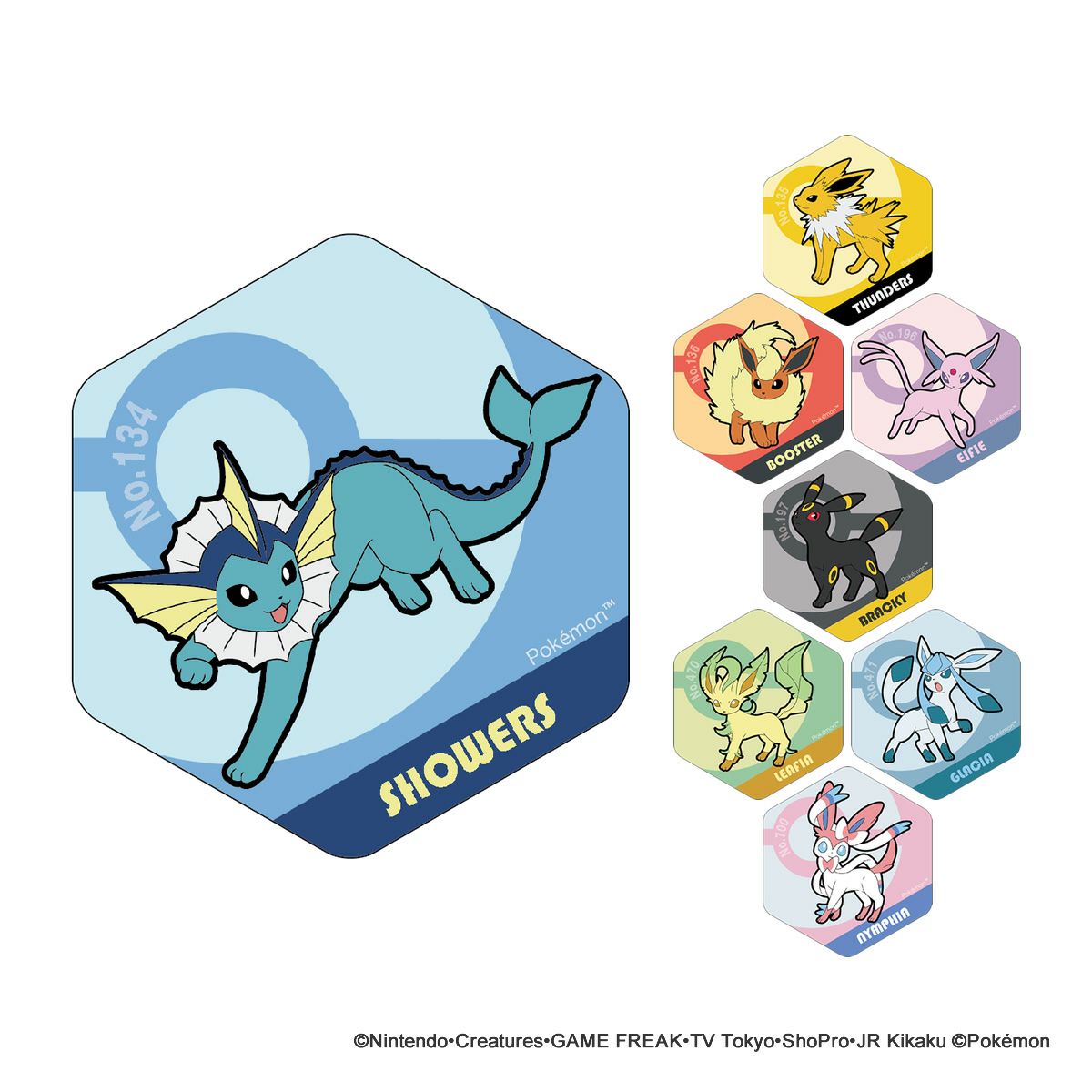 ポケットモンスター ハニカムアクリルマグネット BIG vol.3 