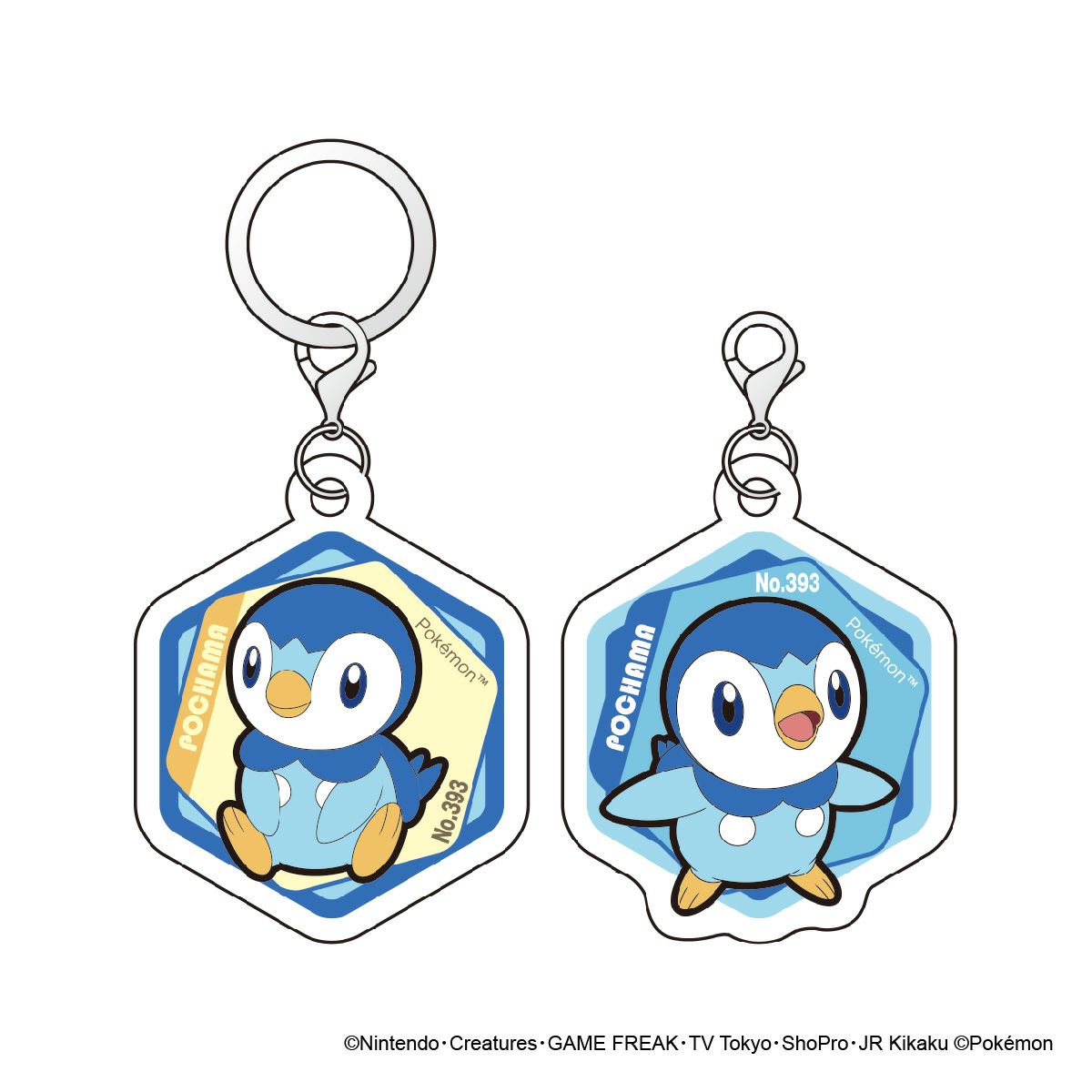 ポケットモンスター アクリルマーカーチャーム セット vol.3　ポッチャマ