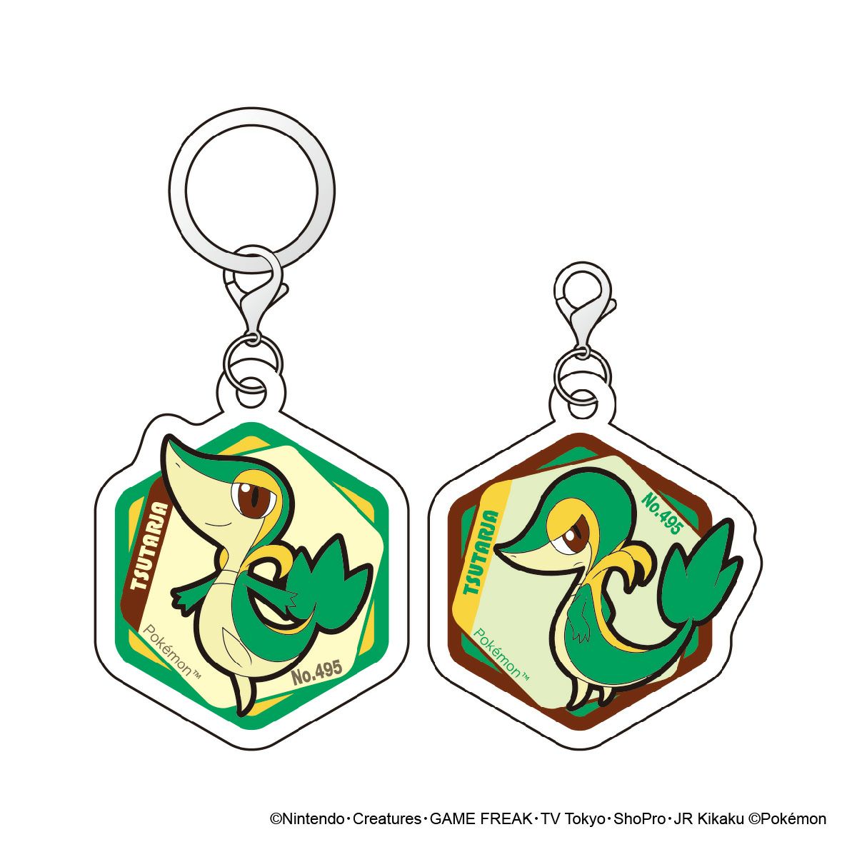 ポケットモンスター アクリルマーカーチャーム セット vol.3　ツタージャ