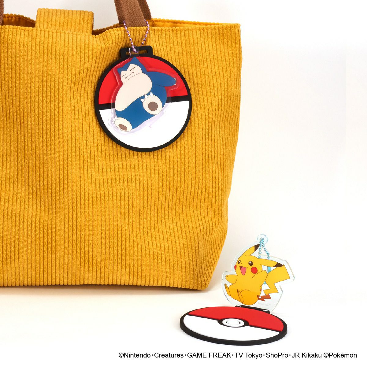 ポケットモンスター スタンドコースターキーチェーン　イメージ