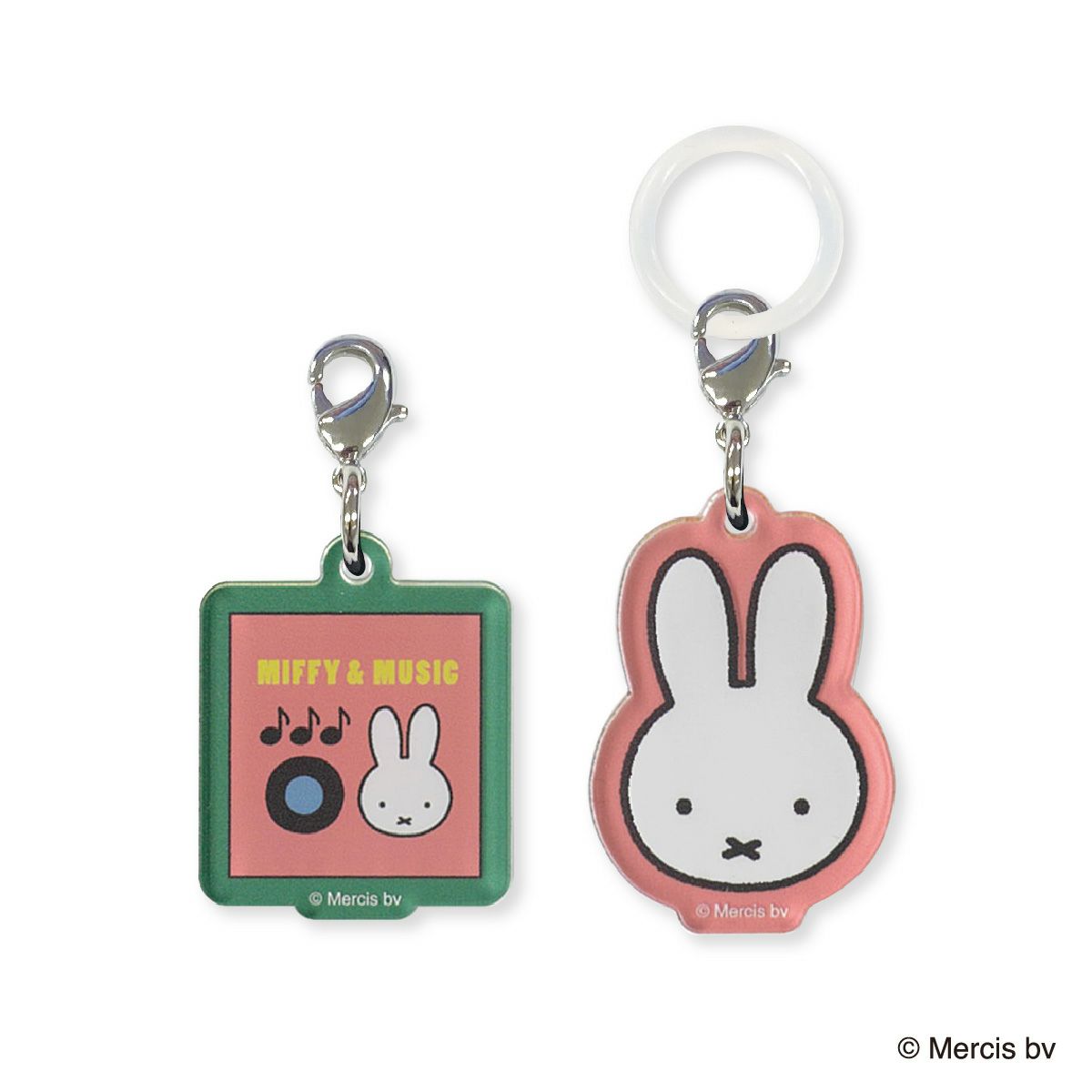 MIFFY & MUSIC アクリルマーカーチャームセット レッド