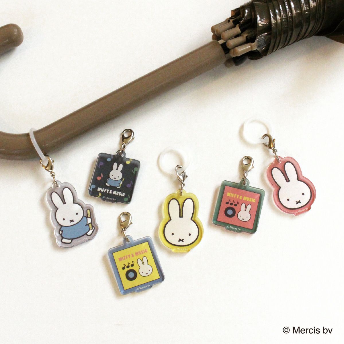 MIFFY & MUSIC アクリルマーカーチャームセット イメージ