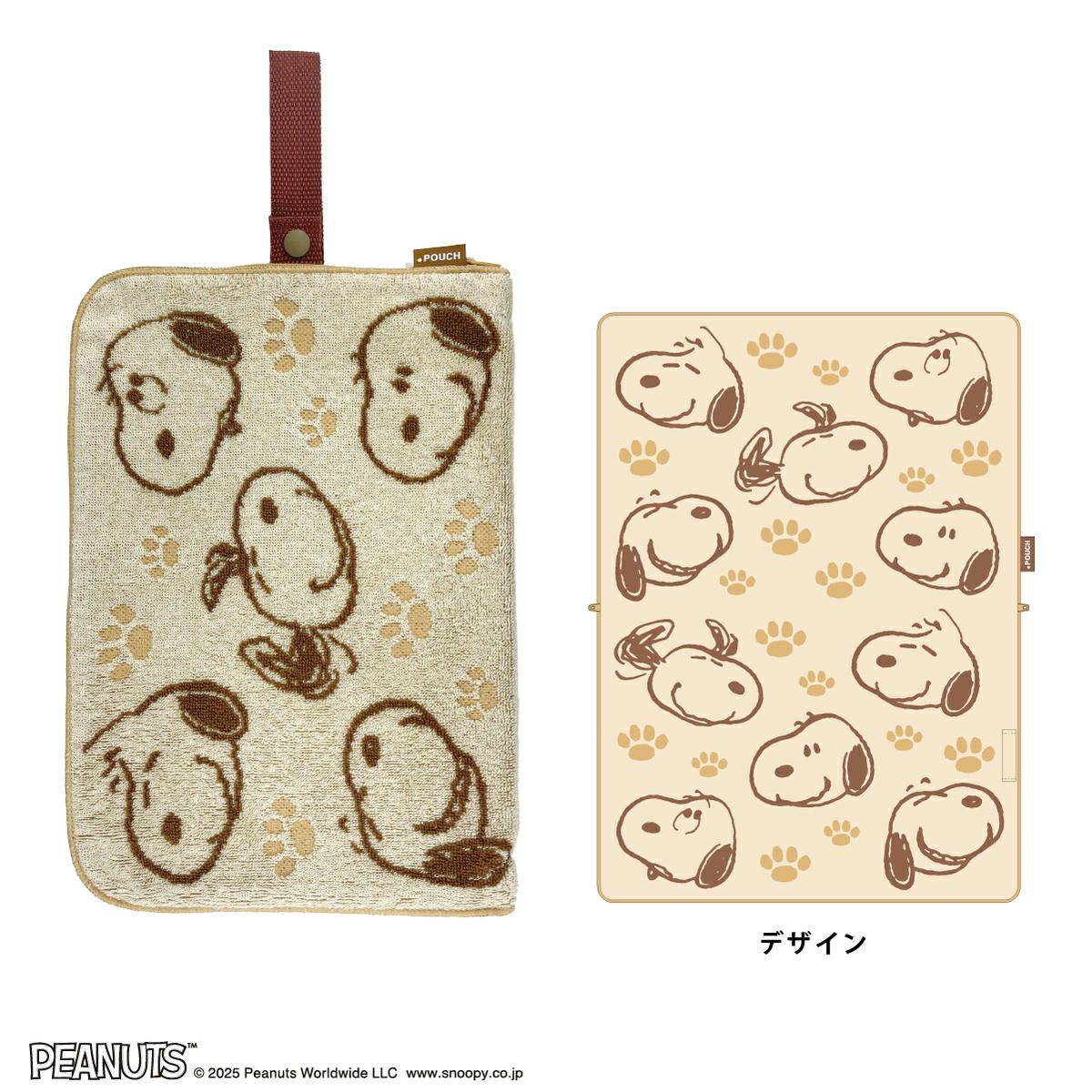  どっとポーチ ケア スヌーピー