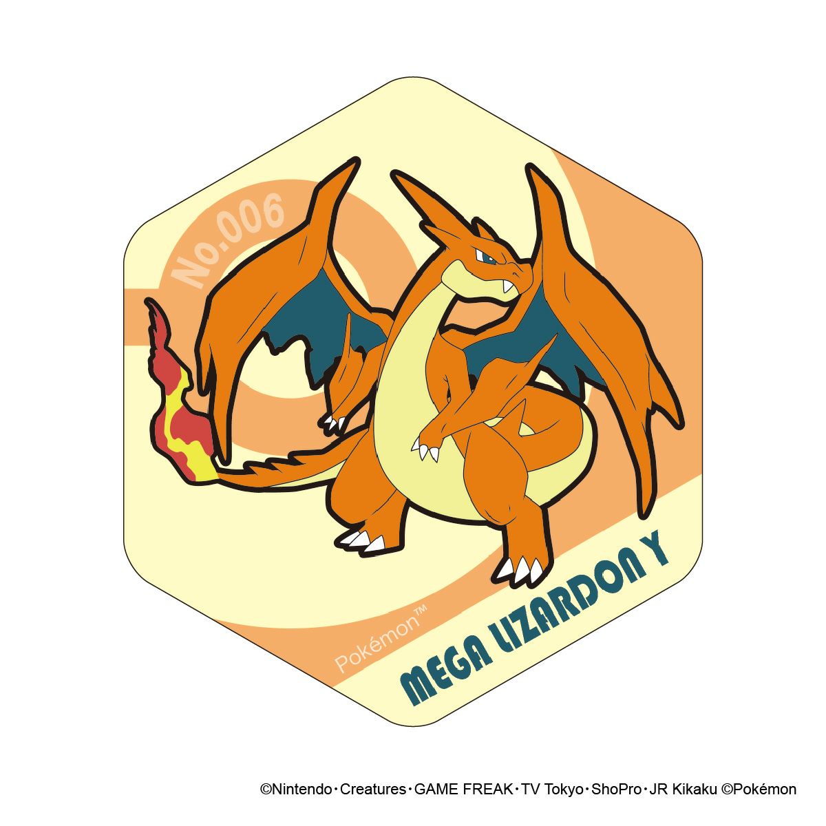  ポケットモンスター ハニカムアクリルマグネット BIG vol.5（メガリザードンY）